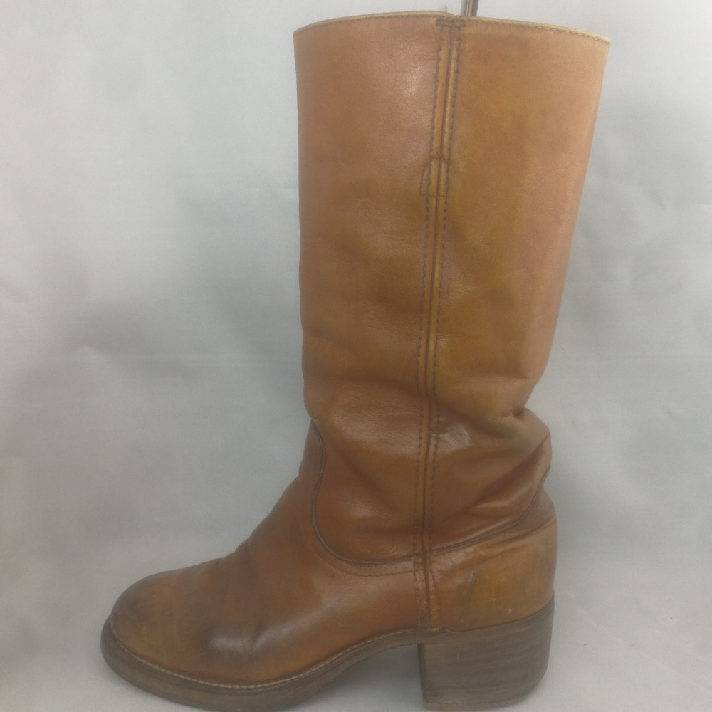 Vintage Frye American Classic Boots With Cleats 11 - Picture 4 of 8